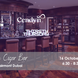 The Cigar Bar, Fairmont Dubai